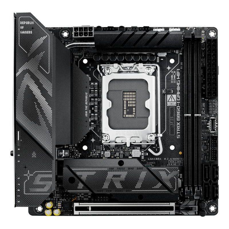 ASUS ROG STRIX B860-I GAMING WIFI · Cartes mères · Informat Systems Strasbourg (image 2)