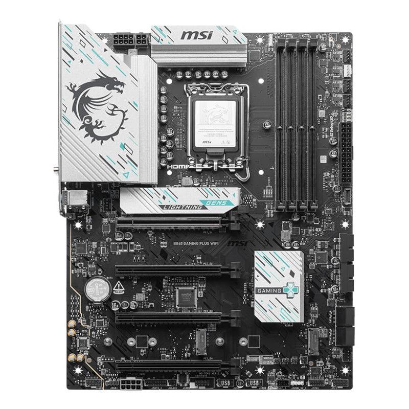 MSI B860 GAMING PLUS WIFI · Cartes mères · Informat Systems Strasbourg (image 2)