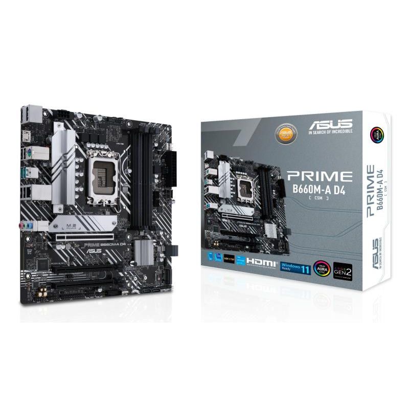 ASUS PRIME B660M-A D4-CSM · Cartes mères · Informat Systems Strasbourg