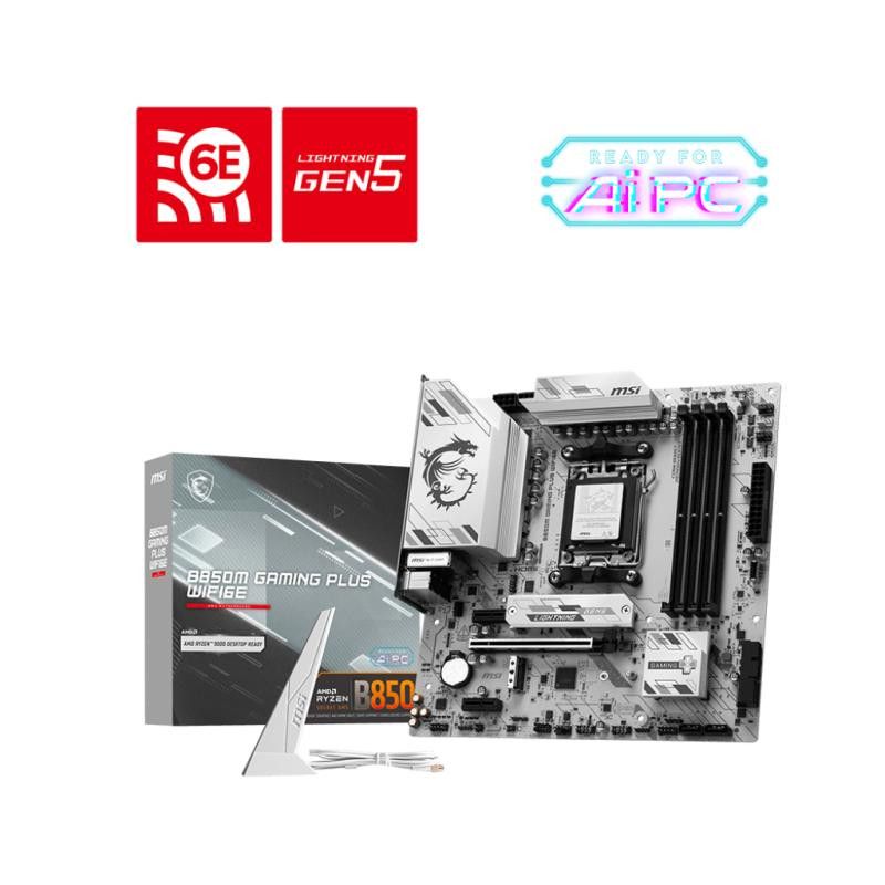 MSI B850M GAMING PLUS WIFI6E · Cartes mères · Informat Systems Strasbourg