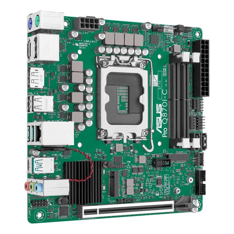 ASUS PRO Q870I-C-CSM · Cartes mères · Informat Systems Strasbourg (image 2)