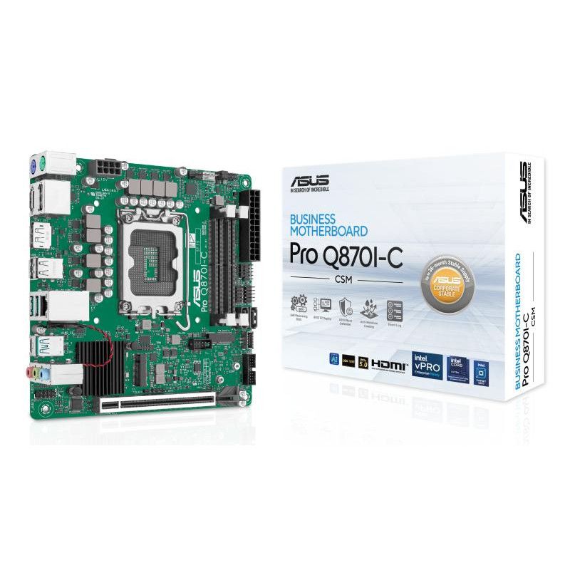 ASUS PRO Q870I-C-CSM · Cartes mères · Informat Systems Strasbourg (image 6)