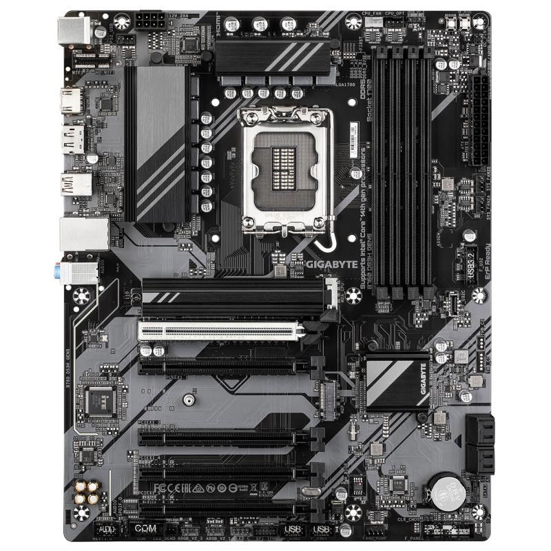 GIGABYTE B760 DS3H GEN5 Carte Mère ? Compatible avec les processeurs Intel Core 14e génération, VRM numérique 8+2+1 phases...