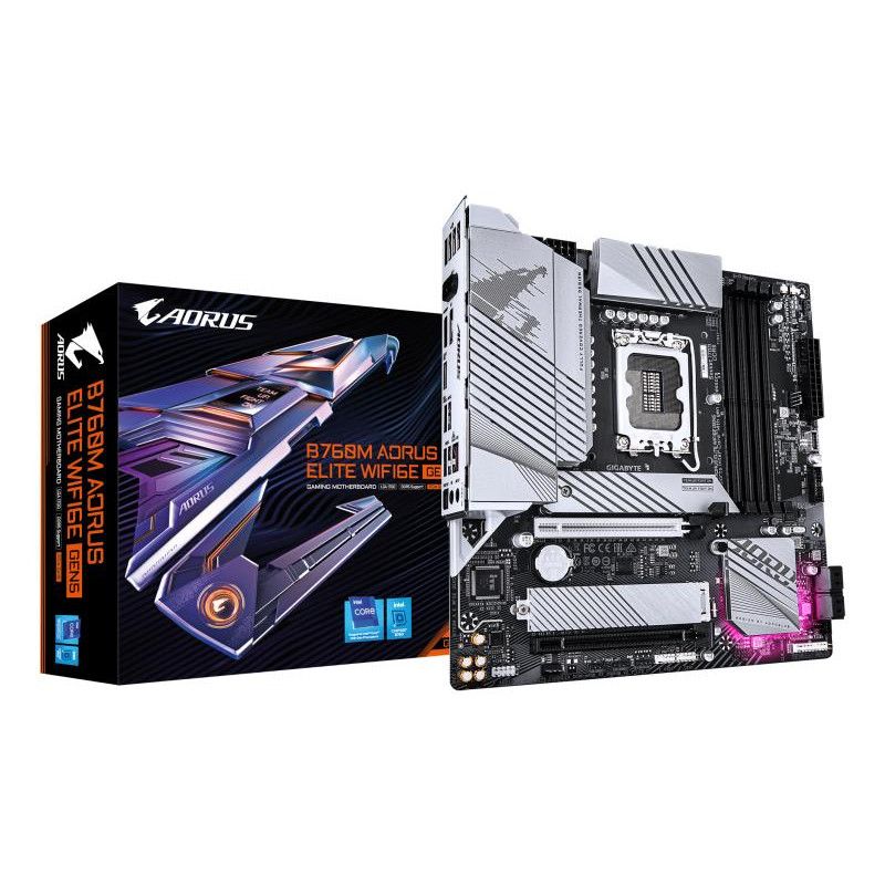 GIGABYTE B760M A E WF6E GEN5 · Cartes mères · Informat Systems Strasbourg (image 2)