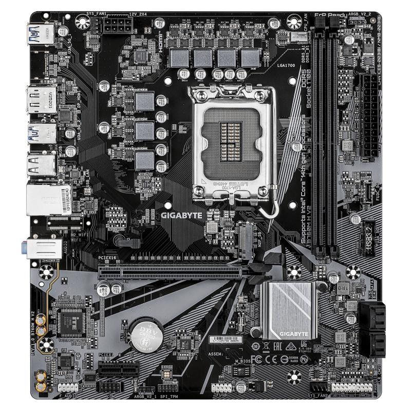 GIGABYTE B760M H V2 · Cartes mères · Informat Systems Strasbourg (image 2)