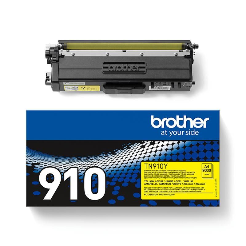 Brother TN910 - jaune - cartouche laser · Toners · Informat Systems Strasbourg