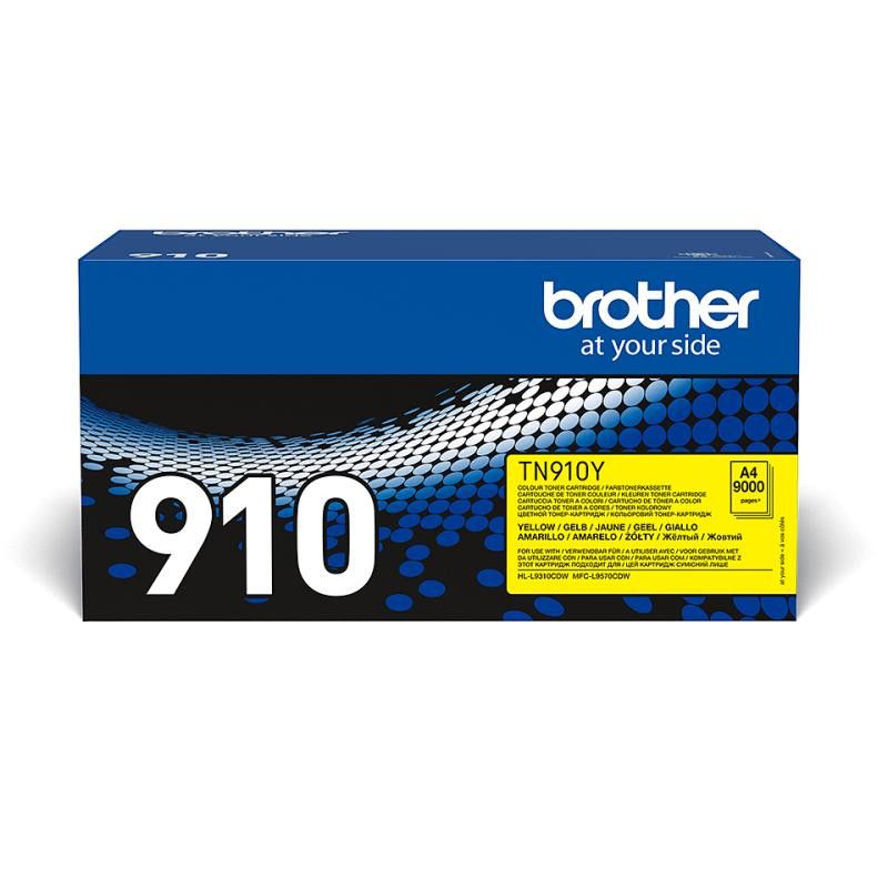 Brother Cartouche de toner TN-910Y originale ? Jaune · Toners · Informat Systems Strasbourg (image 2)
