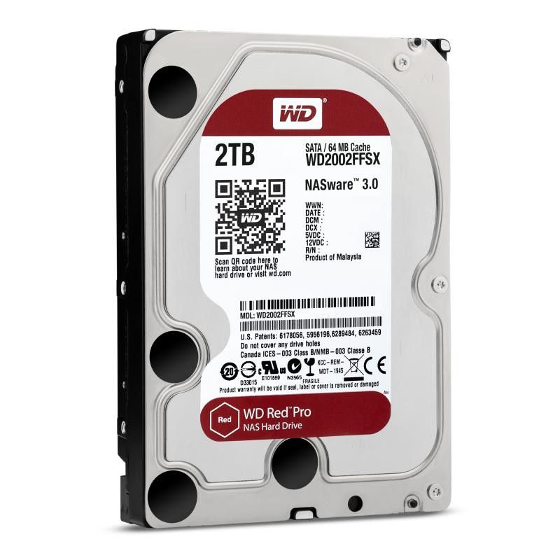 Western Digital HDD Red Pro 2To 3.5" - WD2002FFSX · Informat Systems Strasbourg (image 2)