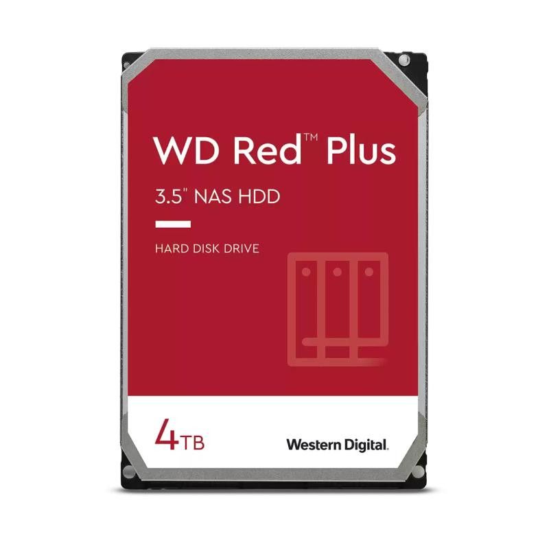 Western Digital Red Plus disque dur 4 To 5400 tr/min 256 Mo 3.5" Série ATA III · HDD · Informat Systems Strasbourg