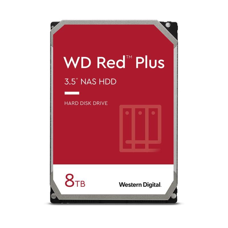 Western Digital Red Plus disque dur 8 To 5640 tr/min 256 Mo 3.5" Série ATA III · HDD · Informat Systems Strasbourg