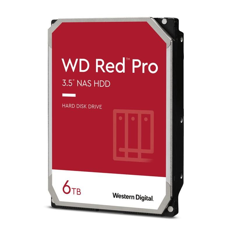 Western Digital Red Pro disque dur 6 To 7200 tr/min 256 Mo 3.5" SATA · HDD · Informat Systems Strasbourg