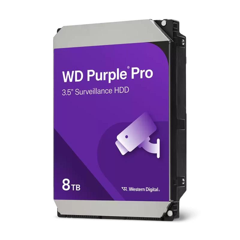 Western Digital Purple Pro Smart Video HDD 8TB disque dur 8 To 7200 tr/min 3.5" SATA · Informat Systems Strasbourg (image 2)