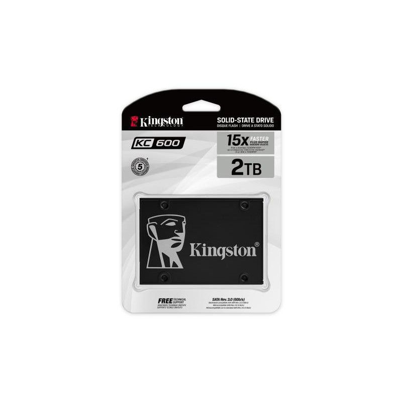 KINGSTON SSD 2T 2.5" SATA3 *SKC600/2048G · Disques SSD · Informat Systems Strasbourg (image 2)