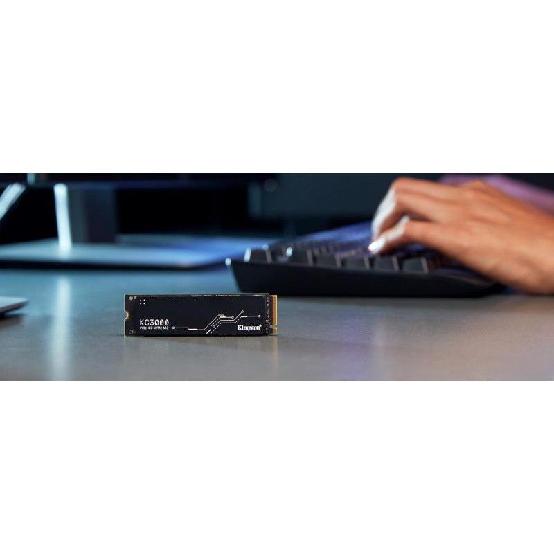 KINGSTON SSD KC3000 2T PCIe 4.0 NVMe M.2 *SKC3000D/2048G · SSD M.2 · Informat Systems Strasbourg (image 6)
