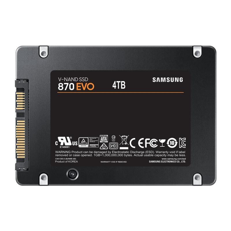 SAMSUNG SSD 870 EVO 4T 2.5" · SSD SATA · Informat Systems Strasbourg
