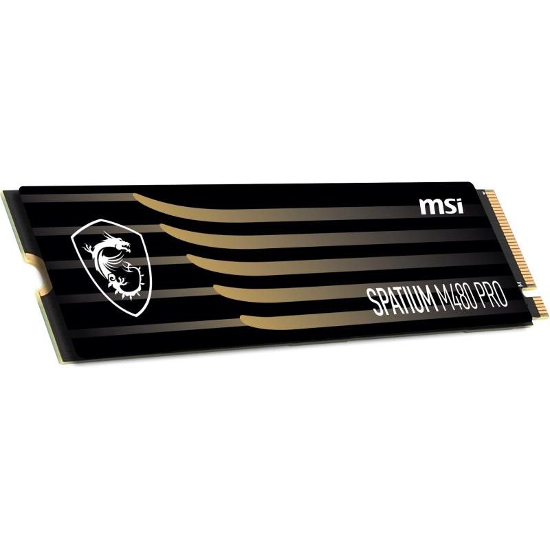 MSI Spatium M480 PRO PCIe 4.0 NVMe M.2 1TB 1 To PCI Express 4.0 3D NAND · SSD M.2 · Informat Systems Strasbourg