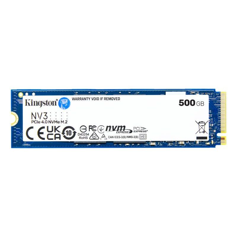 KINGSTON SSD NV3 500G M.2 NVMe PCIe 4.0 *SNV3S/500G · SSD M.2 · Informat Systems Strasbourg (image 3)