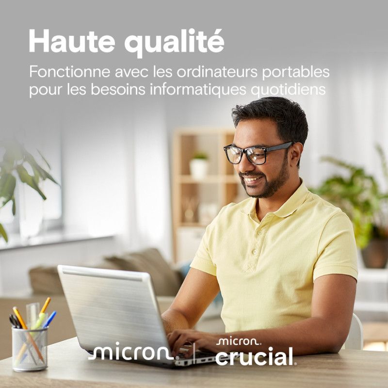 CRUCIAL E100 480G Gen4 2280 · SSD M.2 · Informat Systems Strasbourg (image 2)