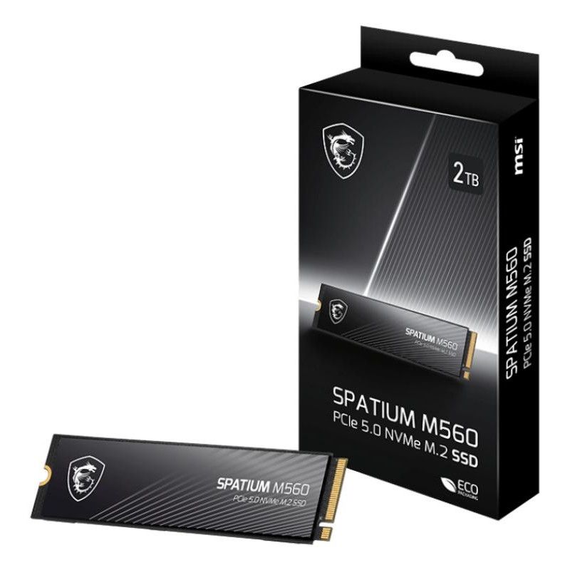 MSI SSD SPATIUM M560 PCIe 5.0 NVMe M.2 1TB · SSD M.2 · Informat Systems Strasbourg (image 5)