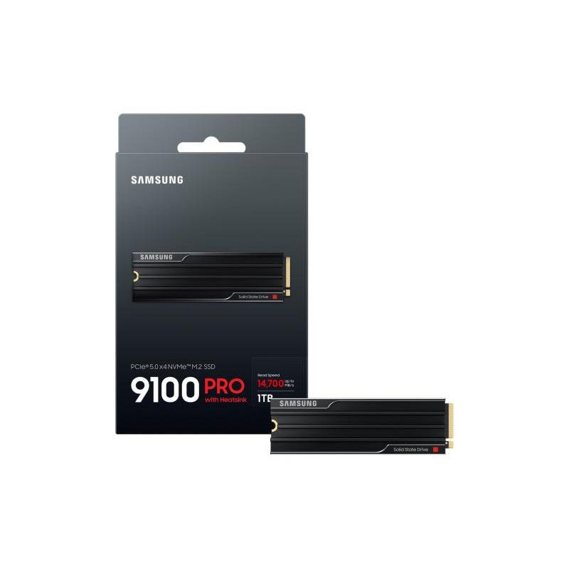 SAMSUNG SSD 9100 PRO 1T M.2 Gen5 + Dissipateur *MZ-VAP1T0CW · SSD M.2 · Informat Systems Strasbourg (image 3)