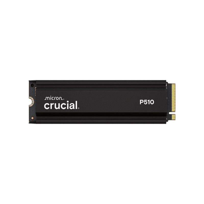 CRUCIAL P510 2TB PCIe Gen5 NVMe 2280 M.2 SSD with heatsink · SSD M.2 · Informat Systems Strasbourg