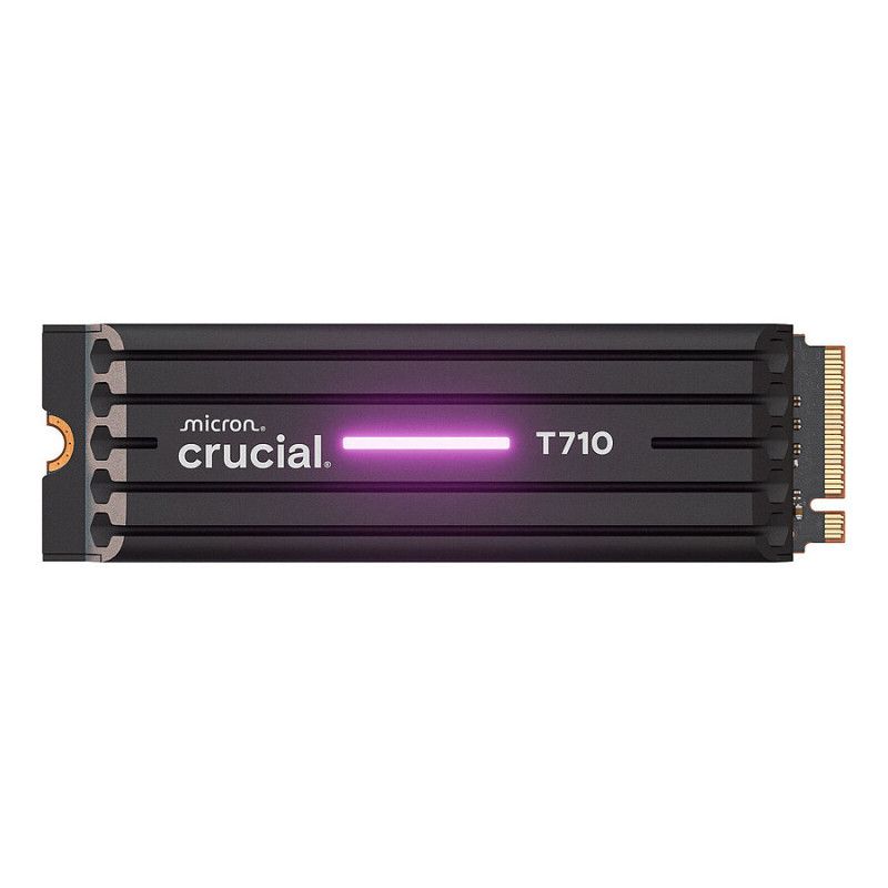 Crucial T710 2T PCIe M.2 with heatsinkCT2000T710SSD5 — 2 To · SSD M.2 · Informat Systems Strasbourg (image 3)