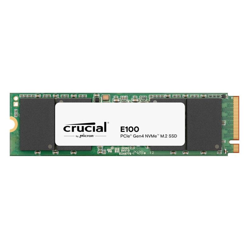 CRUCIAL E100 2TB PCIe M.2*CT2000E100SSD8-T (Tray) · SSD M.2 · Informat Systems Strasbourg