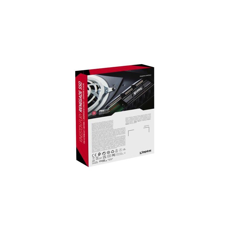 Kingston Technology 4000G RENEGADE PCIe 4.0 NVMe SSD W/ Radiateur de dissipation thermique · SSD M.2 · Informat Systems St... (image 5)
