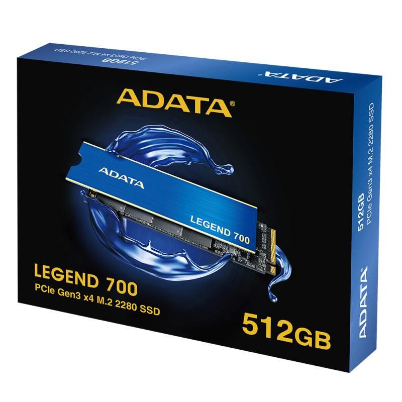 ADATA LEGEND 700 512 Go M.2 PCI Express 3.0 NVMe 3D NAND · SSD M.2 · Informat Systems Strasbourg (image 12)