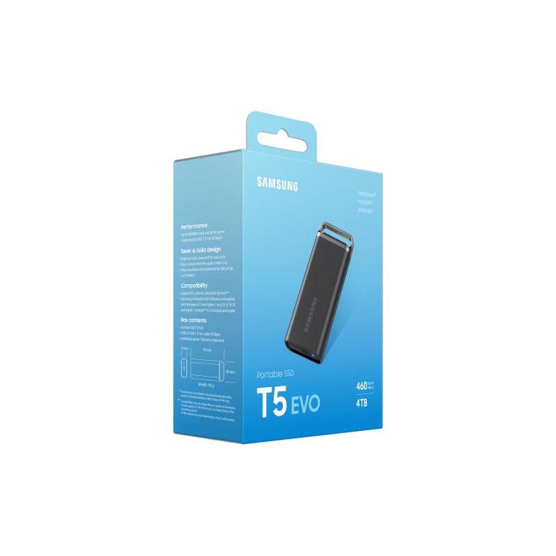 Samsung MU-PH4T0S 4 To 3.2 Gen 1 (3.1 Gen 1) Noir · Disques durs Externe · Informat Systems Strasbourg (image 11)