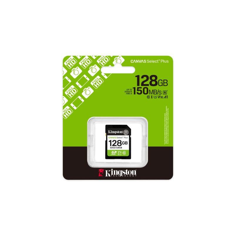 KINGSTON Carte memoire 128GB SDXC Canvas Select Plus *SDS3/128GB · Informat Systems Strasbourg (image 3)