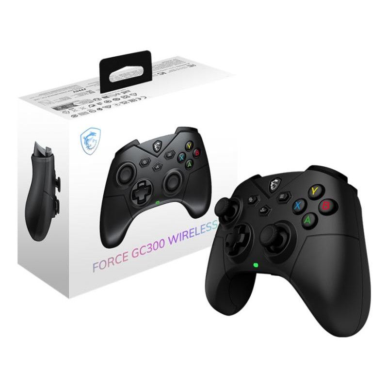 MSI FORCE GC300 WIRELESS Noir USB 2.0 Manette de jeu Analogique PC · Manettes de Jeux · Informat Systems Strasbourg (image 5)
