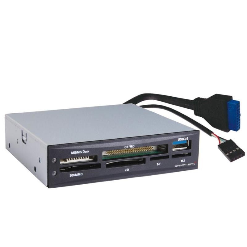 SMARTTECK Multi Carte Interne 3.5"" USB 3.0 "" · Accessoires Boîtiers · Informat Systems Strasbourg