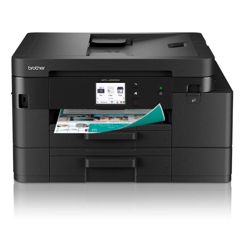 Brother MFC-J4550DW Imprimante jet d'encre multifonction 4-en-1 sans fil. Eligible au forfait EcoPro. · Imprimantes et sca...