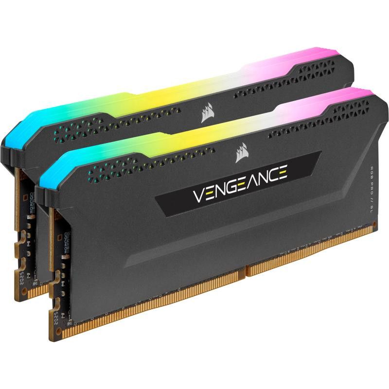CORSAIR VENGEANCE RGB PRO SL 32GO DDR4 3200 CL16 ( 2x16GO) NOIR · Mémoires PC · Informat Systems Strasbourg (image 5)