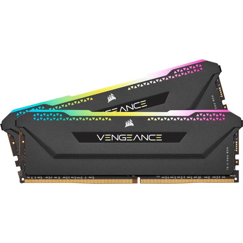 CORSAIR VENGEANCE RGB PRO SL 32GO DDR4 3200 CL16 ( 2x16GO) NOIR · Mémoires PC · Informat Systems Strasbourg (image 6)