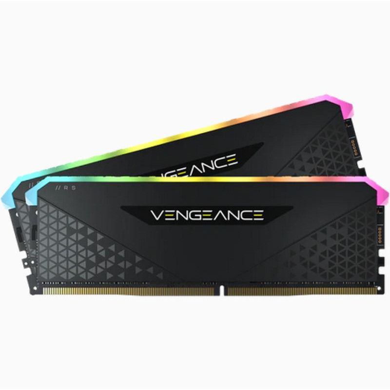 CORSAIR Vengeance RGB RS 32G (2x16G) DDR4 3200MHz Noir · Mémoires PC · Informat Systems Strasbourg (image 3)