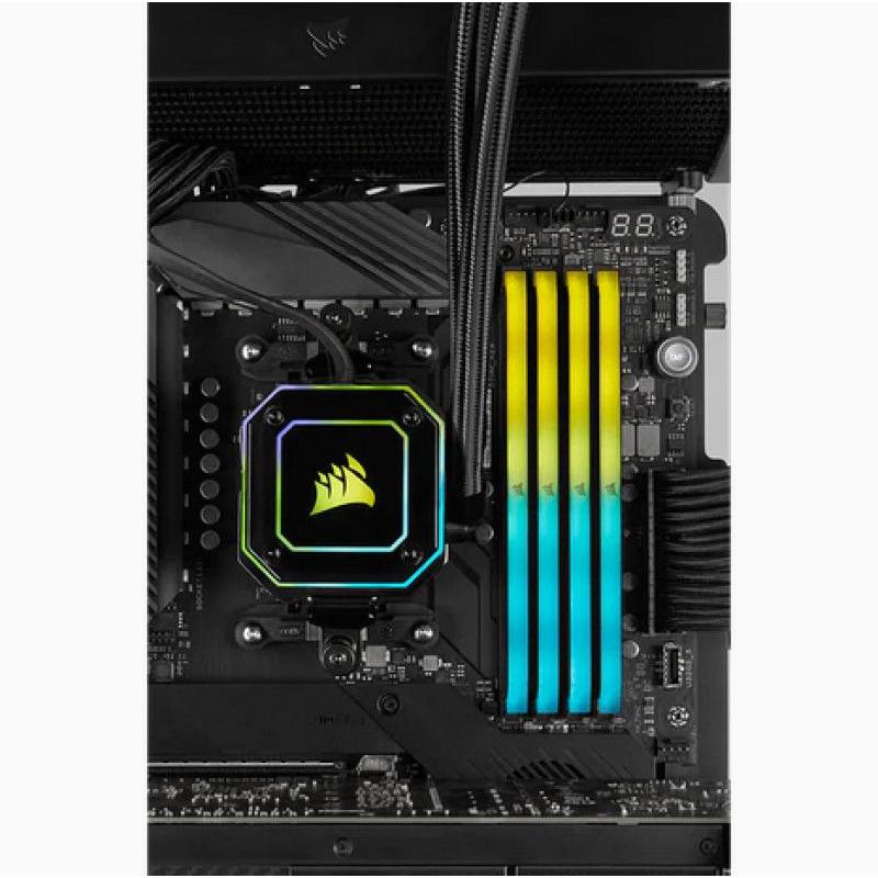 CORSAIR Vengeance RGB RS 32G (2x16G) DDR4 3200MHz Noir · Mémoires PC · Informat Systems Strasbourg (image 5)