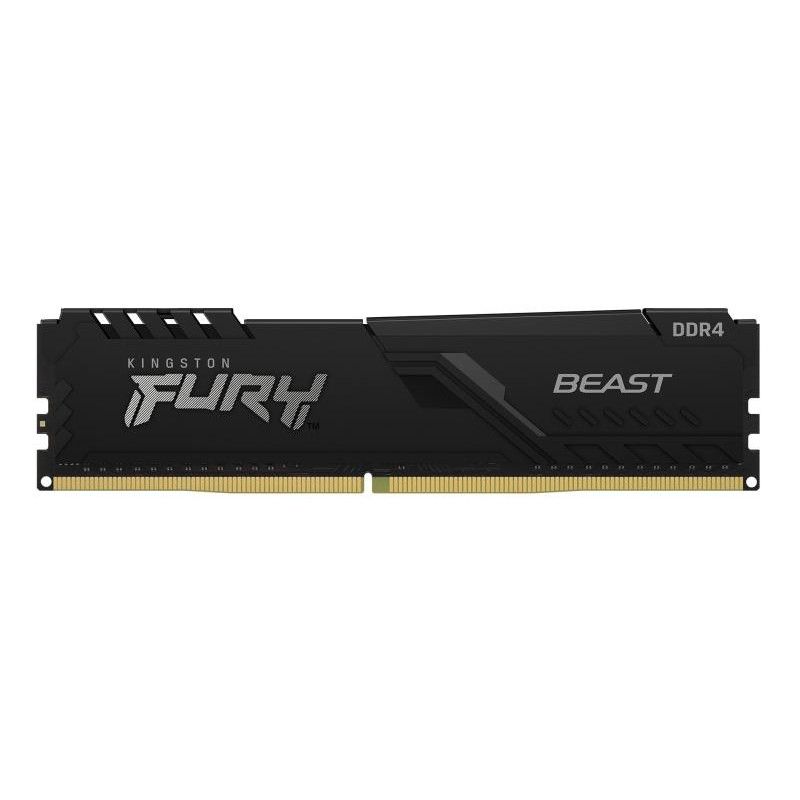 KINGSTON 8G (1x8G) D4 3200Mhz FURY Beast Black · Mémoires PC · Informat Systems Strasbourg