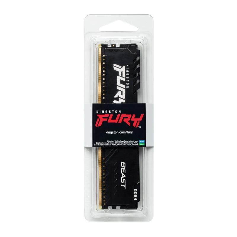 KINGSTON 8G (1x8G) D4 3600Mhz FURY Beast Black · Mémoires PC · Informat Systems Strasbourg (image 5)