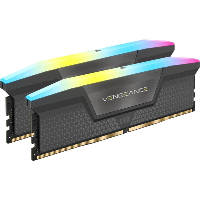 Corsair Vengeance RGB module de mémoire 32 Go 2 x 16 Go DDR5 288-pin DIMM · Mémoires PC · Informat Systems Strasbourg (image 2)