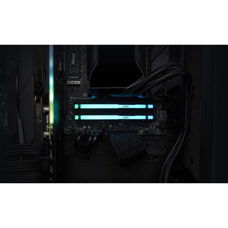 KINGSTON 64G (2x32G) D5 5600Mhz FURY BEAST RBG XMP · Mémoires PC · Informat Systems Strasbourg (image 11)