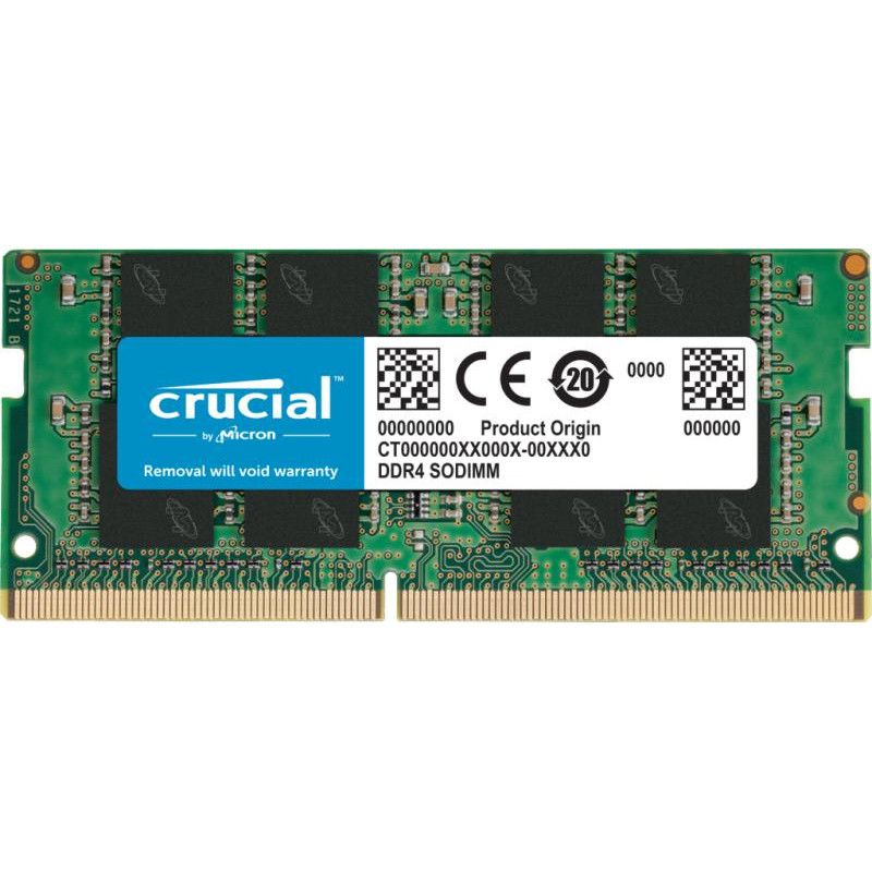 CRUCIAL SODIMM 16G (1x16G) DDR4-3200 Tray *CT16G4SFRA32AT · Mémoires PC · Informat Systems Strasbourg