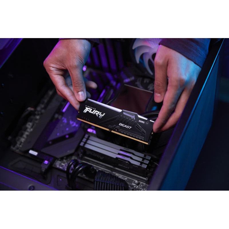 KINGSTON 32G (2x16G) D5 5600Mhz FURY BEAST RGB XMP · Mémoires PC · Informat Systems Strasbourg (image 13)
