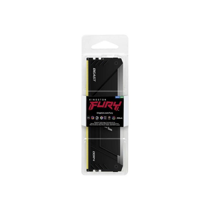 KINGSTON 8G (1x8G) D4 3200Mhz FURY Beast Rgb*KF432C16BB2A/8 · Mémoires PC · Informat Systems Strasbourg (image 3)