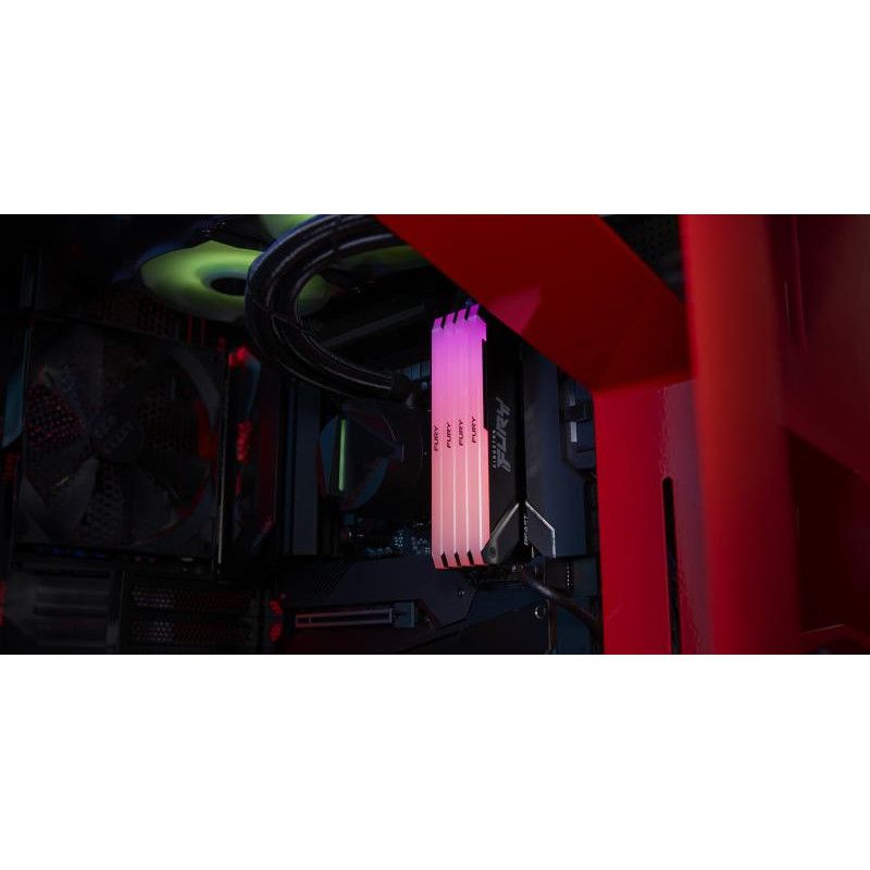 KINGSTON 8G (1x8G) D4 3200Mhz FURY Beast Rgb*KF432C16BB2A/8 · Mémoires PC · Informat Systems Strasbourg (image 5)