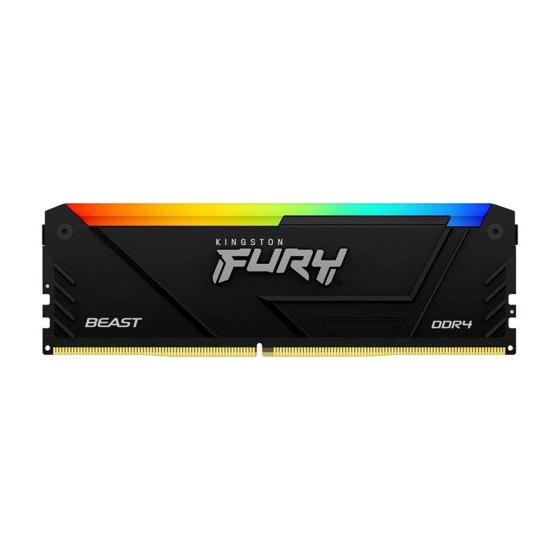 Kingston Technology FURY Beast 8GB 3600MT/s DDR4 CL17 DIMM RGB · Mémoires PC · Informat Systems Strasbourg