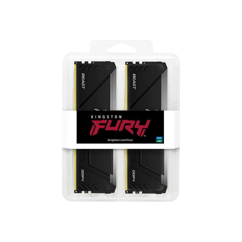 Kingston Technology FURY Beast 16GB 3600MT/s DDR4 CL17 DIMM (Kits de 2) RGB · Mémoires PC · Informat Systems Strasbourg (image 3)