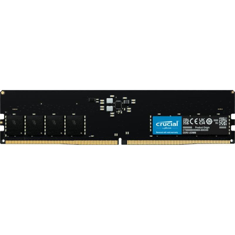Crucial CT16G56C46U5 module de mémoire 16 Go 1 x 16 Go DDR5 288-pin DIMM · Mémoires PC · Informat Systems Strasbourg