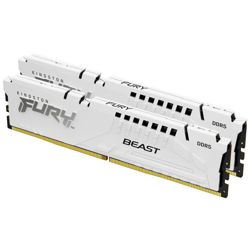 Kingston Technology FURY Beast 32 Go 6000 MT/s DDR5 CL30 DIMM (Kits de 2) White EXPO · Mémoires PC · Informat Systems Stra...